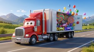 Что в кузове у огромной фуры? 🚚 Добрая песенка | Мульти Двор
