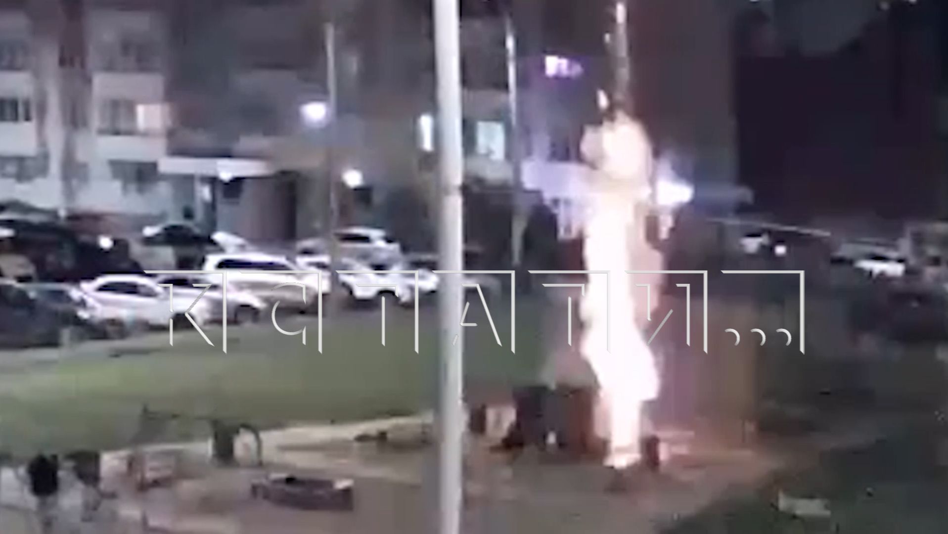 Шумные ночи в ЖК «Зенит» двое неизвестных запускали петарды через трубу среди домов