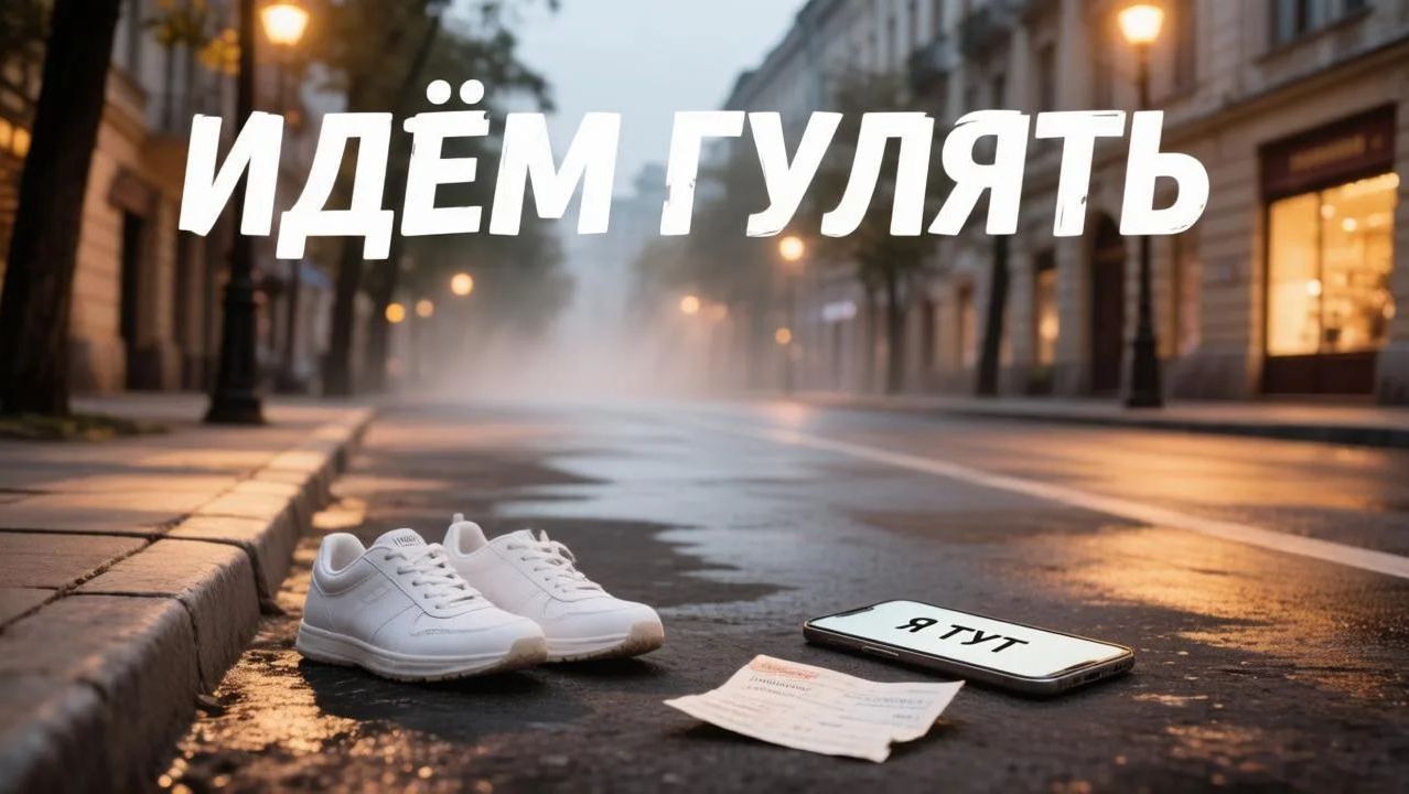 Идём гулять.