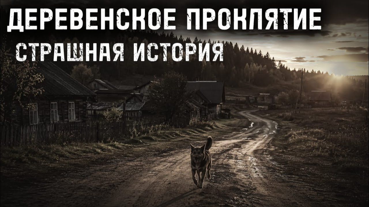 Деревенское проклятие. Страшные истории на ночь. Мистика. Страшилки на ночь.