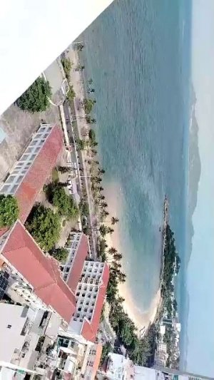 Вид с 20го этажа отеля Daphovina hotel Нячанг
