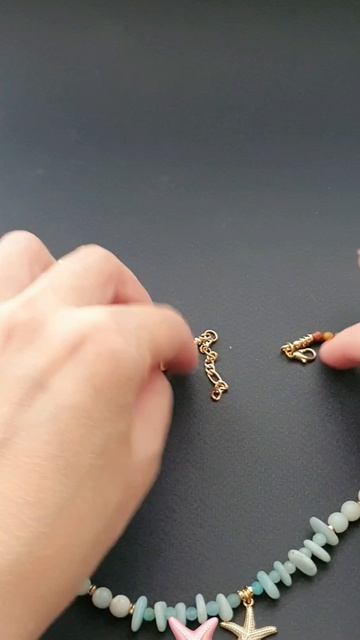 Ч2.Процесс. Амазонитовый чокер🧡