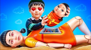 Влюбился в куклу из Игры в Кальмара! Кукла из Squid Game беременна!