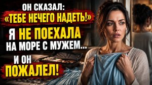 Истории из жизни | Муж унизил жену перед отпуском, но она изменила свою судьбу | Аудио рассказы