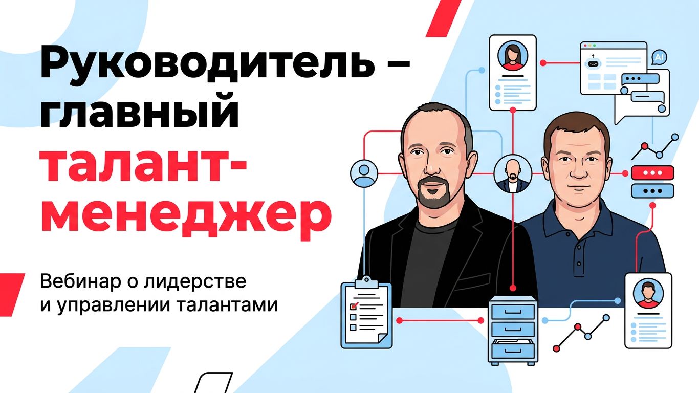 Вебинар Руководитель — главный талант-менеджер