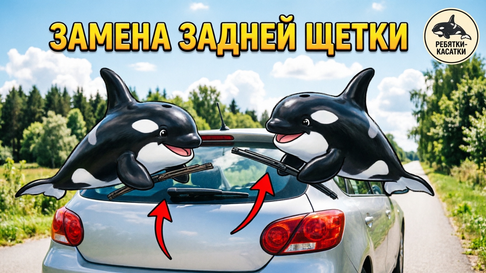 Замена задней щетки на Киа спортейдж З. часть 2