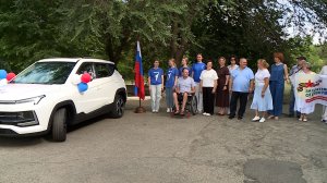 Ветеран СВО получил автомобиль