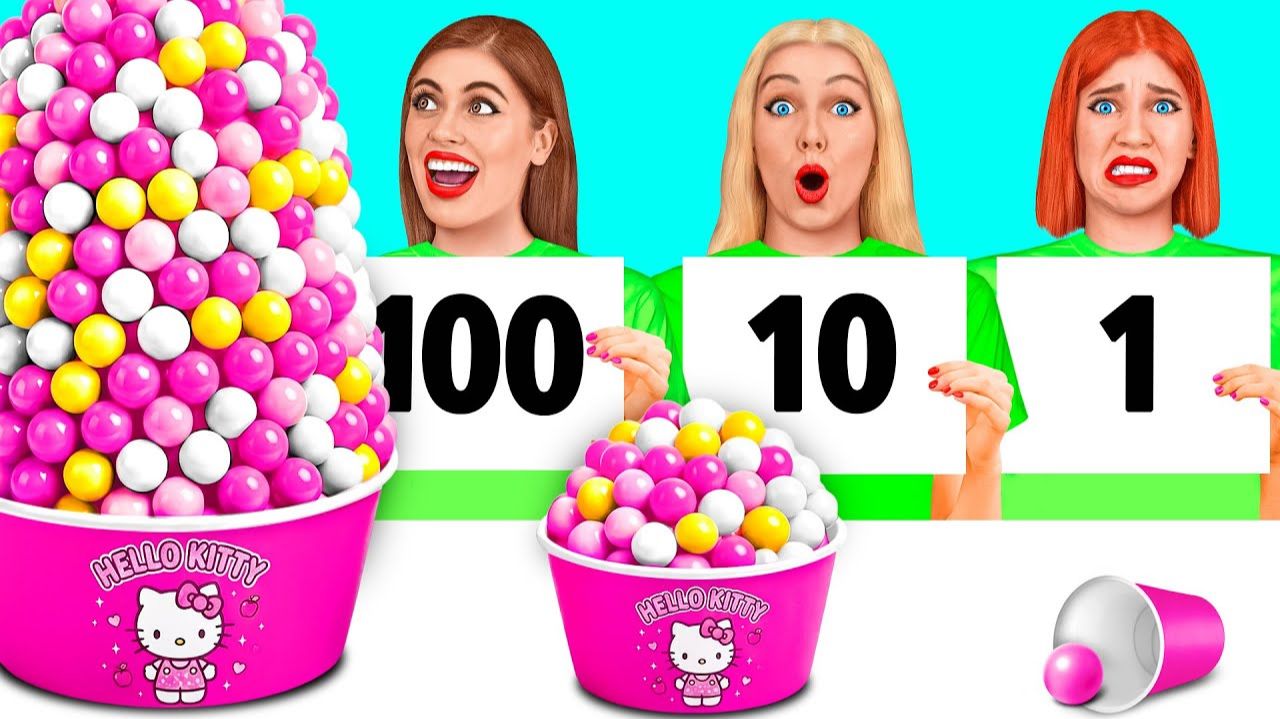 100 Слоев Еды Челлендж # Смешные Ситуации и Неудачи