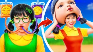 Кукла из Игры в Кальмара стала Балериной Капучино! Мейковер Italian Brainrot в тюрьме!