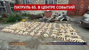 ПАТРУЛЬ 65. Браконьеры с крабом, мотоциклист погиб в ДТП и эвакуация людей. Сахалин 12.08.26