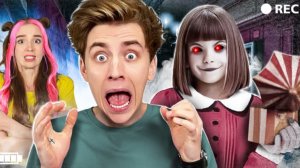 💀🪆А4 И РИВИ В ПРОКЛЯТОМ ДОМЕ С КУКЛАМИ! ЧТО БУДЕТ ДЕЛАТЬ ВЛАД БУМАГА