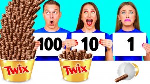 100 Слоев Еды Челлендж _ Вкусные Рецепты