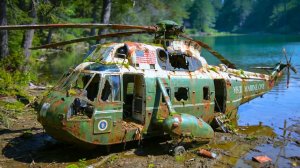 Полная реставрация VH-3D Marine One, заброшенного с 1976 года в болоте