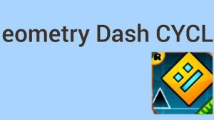 Geometry Dash CYCLS без монеток