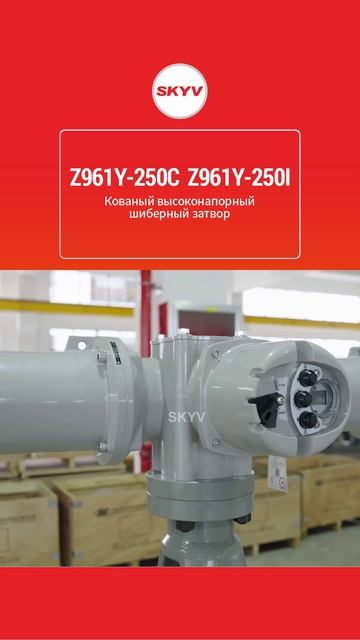 Z961Y-250C Z961Y-250I Кованый высоконапорный шиберный затвор-SKYV