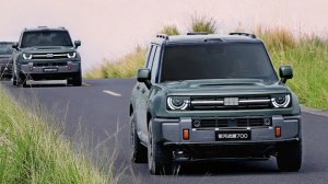Geely уходит в сегмент внедорожников - первые подробности о новой модели на базе Galaxy Cruiser 700