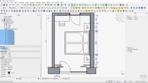 Курс по BIM-дизайну интерьера в FreeCAD #7 – Аннотации к плану этажа
