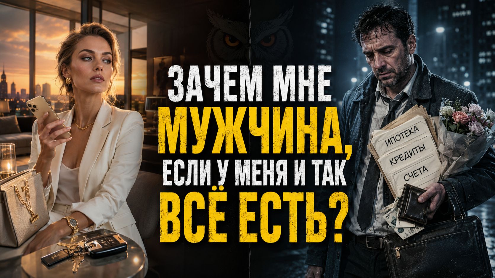 ЗАЧЕМ МНЕ МУЖЧИНА, ЕСЛИ У МЕНЯ И ТАК ВСЁ ЕСТЬ?