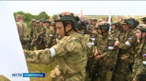 Юнармейцы Северного Кавказа состязаются в Ставрополе