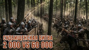 Судбищенская битва: как 2000 остановили 60 000