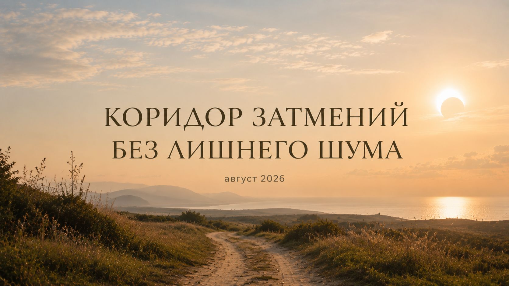 Коридор затмений августа 2026: что действительно важно и стоит ли его бояться?