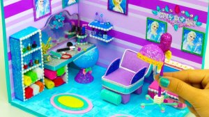 Миниатюрный салон Frozen и гримерная своими руками