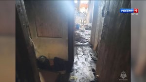 В результате пожара в Кирове погиб мужчина