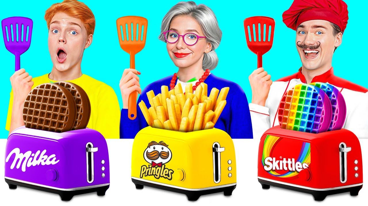 Кулинарный Челлендж # Смешные Рецепты с Едой