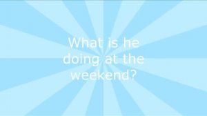 weekend plans