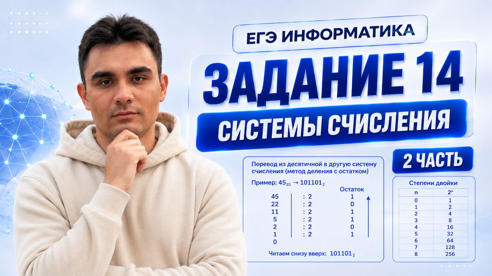 Задание 14 ЕГЭ по информатике | Системы счисления — Часть 2