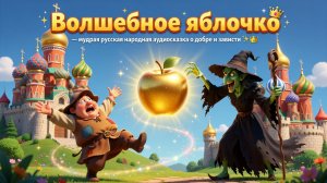🍎✨🏰 Волшебное яблочко — мудрая русская народная аудиосказка о добре и зависти ✨👑
