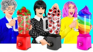 Кулинарный Челлендж# Уэнсдей против Бабушки # Кухонные Лайфхаки и Хитрости от Fun Challenge