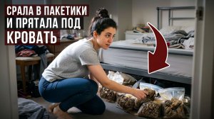 ХРАНИЛА ПОДПИСАННЫЕ ПАКЕТЫ С Г@ВНОМ ПОД КРОВАТЬЮ