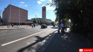 Лейпциг прогулка по оживлённому центру города и красивым историческим улицам