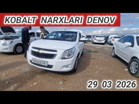 Narxlar  Tushadi . SURXONDARYO  DENOV  MASHINA  BOZORI   29 марта
