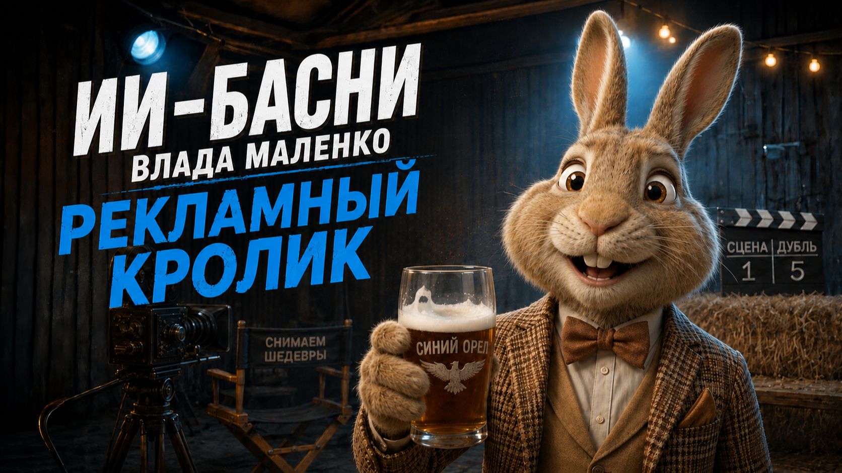 ИИ-БАСНИ. РЕКЛАМНЫЙ КРОЛИК. СМОТРЕТЬ ОНЛАЙН