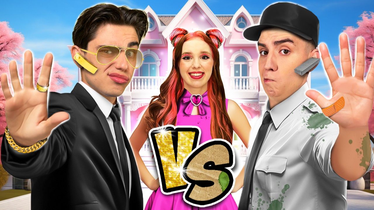 Ультра БОГАТЫЙ vs Ультра БЕДНЫЙ ТЕЛОХРАНИТЕЛЬ ! А4
