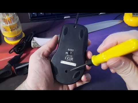 Разбор мышки A4Tech X7.