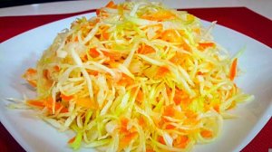 Салат из Свежей Капусты как в Столовой Как Приготовить Вкусный Хрустящий Салат из Капусты с Уксусом