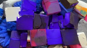 ASMR crush chalk 🌈