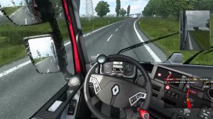 Euro Truck Simulator 2 - туман, гроза и дождь.