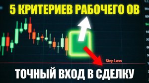 ОРДЕР БЛОК 5 критериев рабочего Order Block Smart Money Concepts Трейдинг BTCUSD