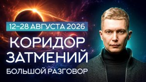 12-28 августа Коридор Затмений - большой разговор. Душевный гороскоп Павел Чудинов