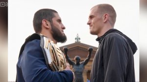 UFC. Ислам Махачев и Йен Гэрри провели битву взглядов!