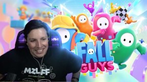 Мазеллов играет в FALL GUYS