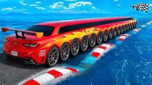 КАК ДАЛЕКО МОНСТР ТРАК СМОЖЕТ ПРОЕХАТЬ ПО ВОДНЫМ КОЧКАМ В ГТА 5 ?