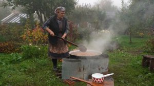 Kənd Həyatı. Сладкий вкус осени   Сбор яблок и домашний сироп
