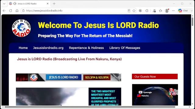 13.08.2026 БОЖИЙ ПРОРОК В ПРЯМОМ ЭФИРЕ НА WWW.JESUSISLORDRADIO.INFO