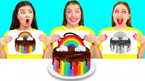 Кто Лучше Нарисует Предмет, Получит Его _ Смешные Челленджи с Едой