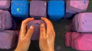 ASMR crush chalk 🌈